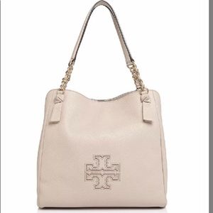 Tory Burch Beige Harper Hobo